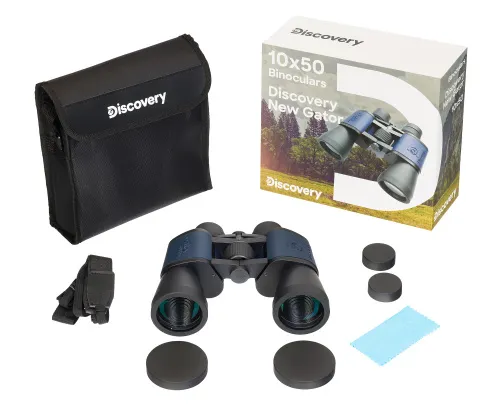 foto binokulární dalekohled Levenhuk Discovery New Gator 10x50,  4