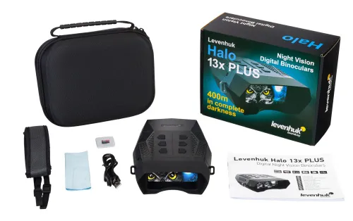 fotografie digitální binokulární dalekohled s nočním viděním Levenhuk Halo 13X PLUS,  2