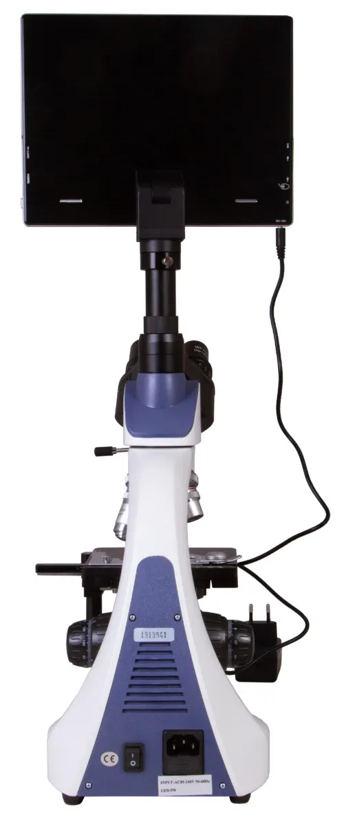 snímek digitální trinokulární mikroskop Levenhuk MED D10T LCD,  8