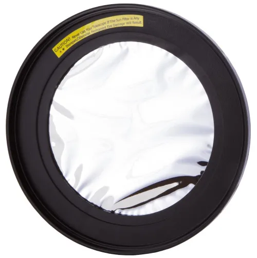 foto sluneční filtr Levenhuk pro čočkové teleskopy 130 mm,  2