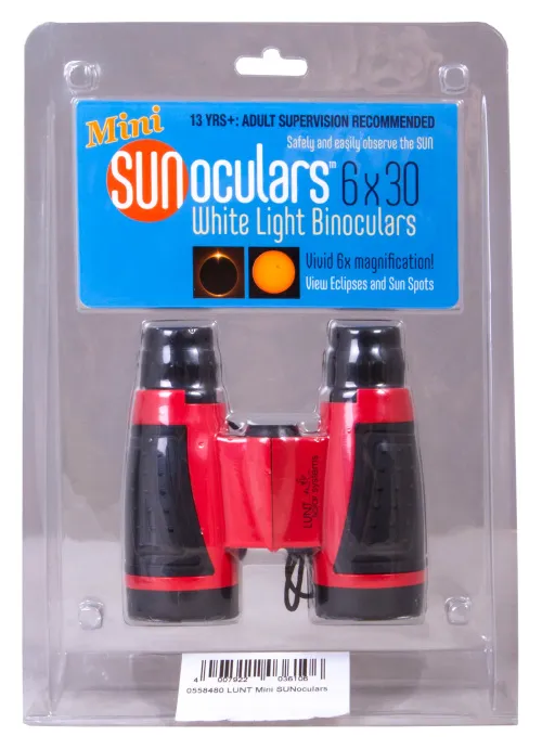 foto sluneční binokulární dalekohled LUNT Mini SUNoculars 6x30,  3