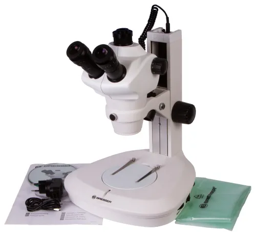 snímek stereomikroskop Bresser Science ETD-201 8–50x Trino Zoom,  2