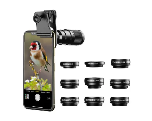 fotografie sada objektivů pro smartphone Levenhuk Kelvin SLS10,  2