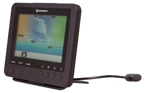 foto meteostanice Bresser 5v1 s Wi-Fi a barevným displejem, černá,  3