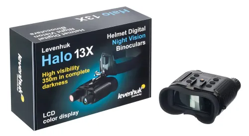 fotografie digitální binokulární dalekohled s nočním viděním Levenhuk Halo 13X Helmet,  3