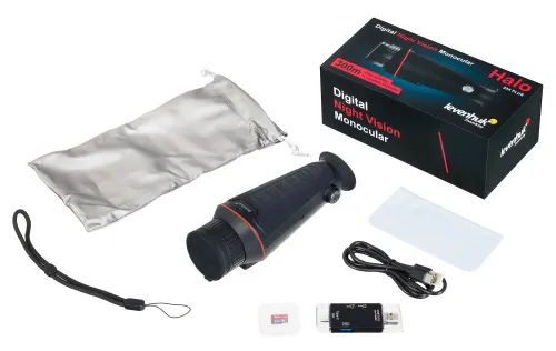 obrázek digitální monokulární dalekohled s nočním viděním Levenhuk Halo 20X PLUS,  2