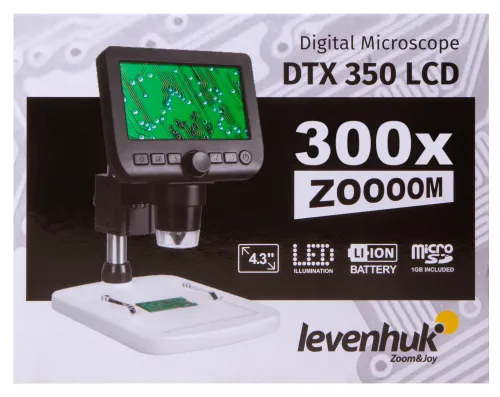 obrázek digitální mikroskop Levenhuk DTX 350 LCD,  18