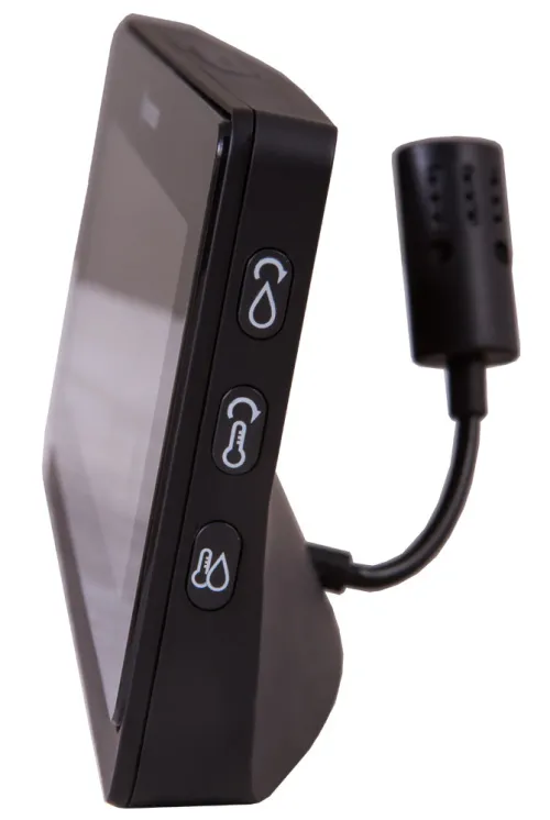 fotografie meteostanice Bresser Temeo Life s barevným displejem, černá,  5