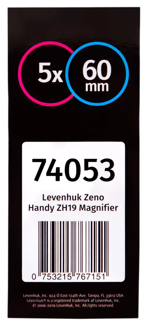 snímek lupa Levenhuk Zeno Handy ZH19,  10