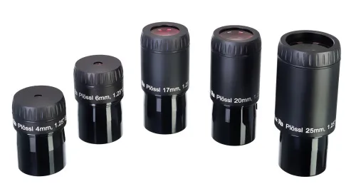 snímek okulár Levenhuk Ra Plössl 25 mm s průměrem tubusu 1,25",  3