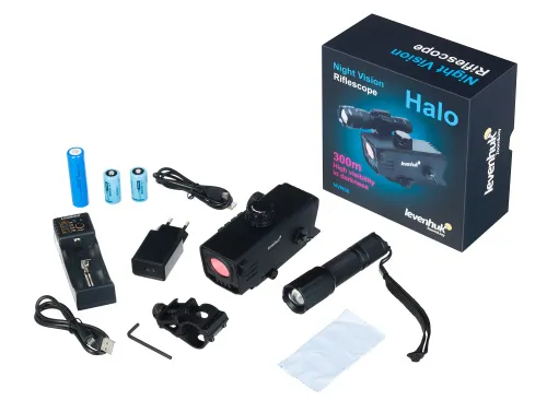 foto puškohled s nočním viděním Levenhuk Halo NVR50,  2
