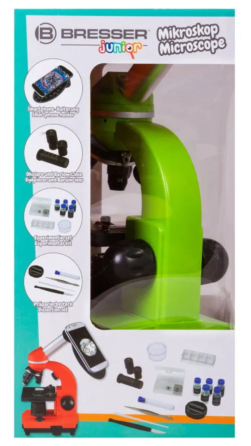 snímek mikroskop Bresser Junior Biolux SEL 40–1600x,  14