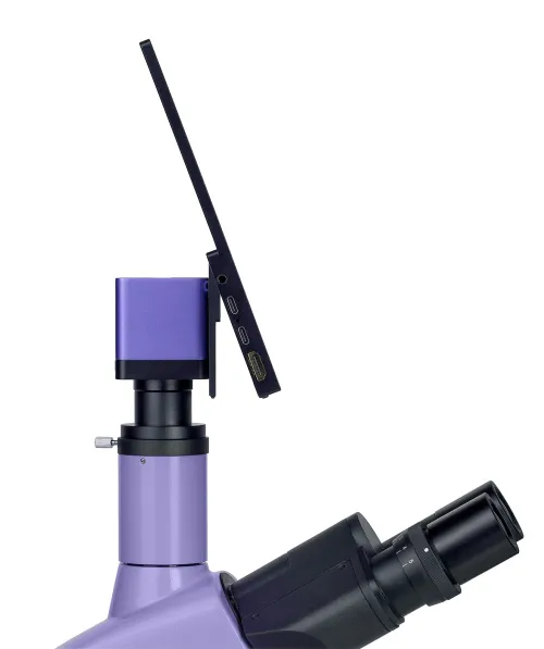 fotografie biologický digitální mikroskop MAGUS Bio D250TL LCD,  24