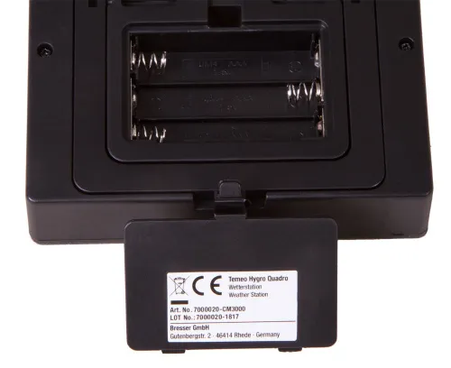 snímek meteostanice Bresser Temeo Hygro Quadro,  6