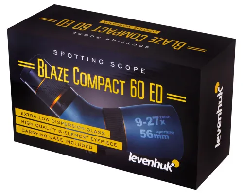 fotografie pozorovací dalekohled Levenhuk Blaze Compact 60 ED,  17