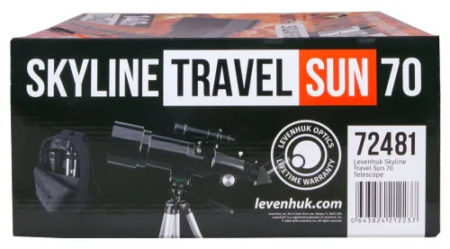 obrázek hvězdářský dalekohled Levenhuk Skyline Travel Sun 70,  19
