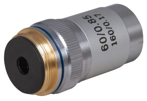 snímek achromatický objektiv Levenhuk MED 60x,  3