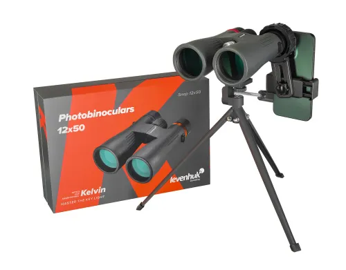 snímek fotobinokulární dalekohled Levenhuk Kelvin Snap 12x50,  2