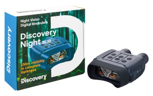 snímek digitální binokulární dalekohled s nočním viděním se stativem Levenhuk Discovery Night BL10,  3