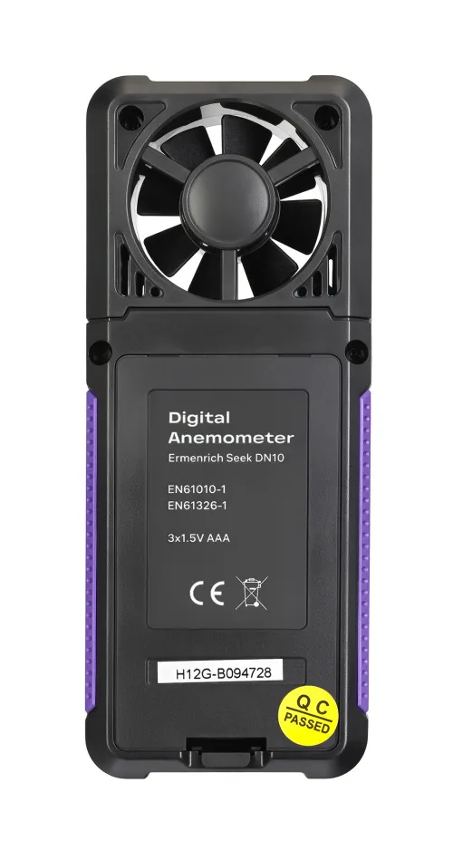 obrázek digitální anemometr Ermenrich Seek DN10,  5