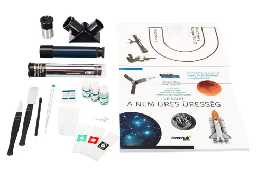 fotografie sada Levenhuk Discovery Scope 2 se vzdělávací publikací,  3