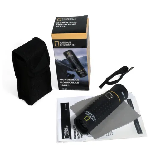 foto monokulární dalekohled Bresser National Geographic 10x25,  6