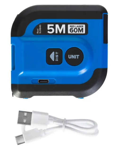 snímek laserový svinovací metr Ermenrich Reel SLR640,  6