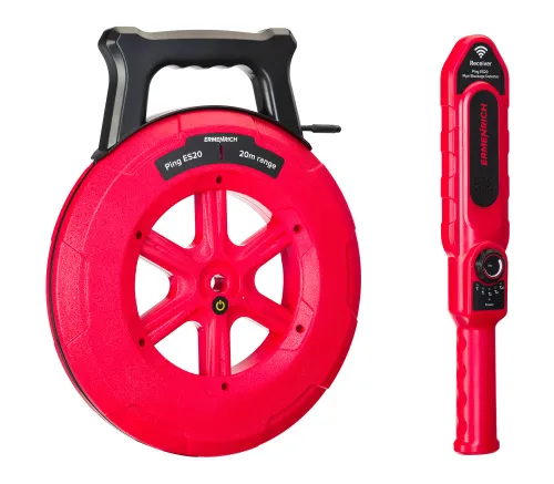 foto detektor ucpání potrubí ve stěnách Ermenrich Ping ES20,  2