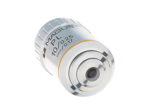 snímek rovinný objektiv s korekcí na nekonečno MAGUS MP10 10x/0,25 ∞/0,17,  3