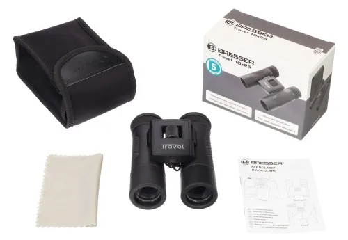 snímek binokulární dalekohled Bresser Travel 10x25,  2