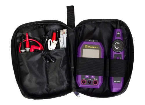 foto tester kabelů s multimetrem Ermenrich Ping SM75,  3