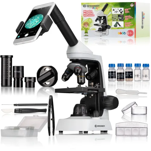 snímek bresser Junior Microscope with Magnification 40x-2000x,  2