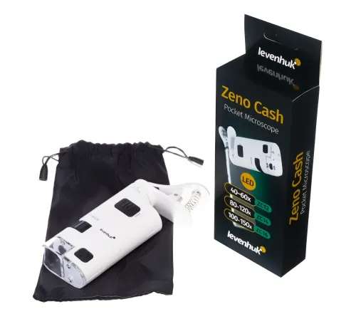 obrázek kapesní mikroskop Levenhuk Zeno Cash ZC12,  2