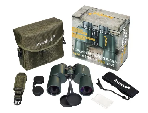 obrázek binokulární dalekohled Levenhuk New Sherman PRO 10x50,  4