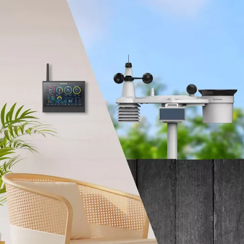 fotografie meteostanice Bresser 9-in-1 MeteoChamp HD s Wi-Fi,  2