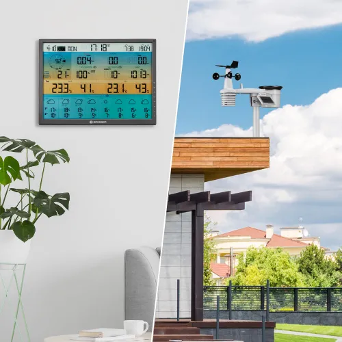 fotografie meteostanice Bresser 7-in-1 8-Day 4CAST Wi-Fi,  9