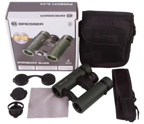 obrázek binokulární dalekohled Bresser Pirsch 8x26,  2