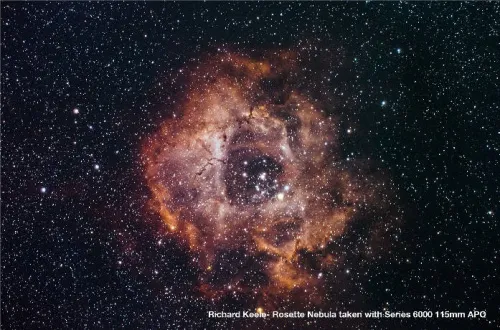 foto hvězdářský dalekohled Meade řady 6000 130 mm ED triplet APO OTA,  6