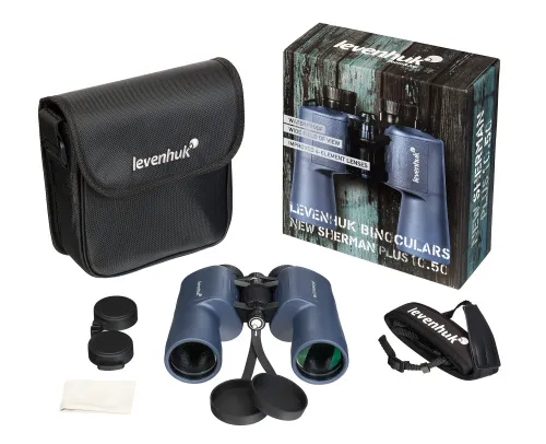 snímek binokulární dalekohled Levenhuk New Sherman PLUS 10x50,  4