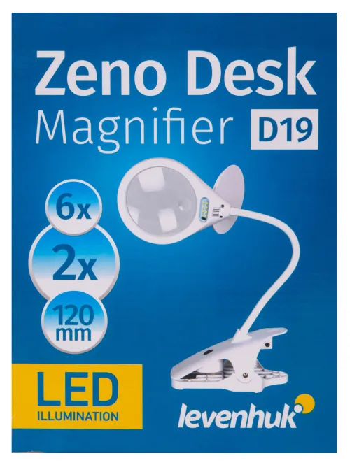 snímek lupa Levenhuk Zeno Desk D19,  12