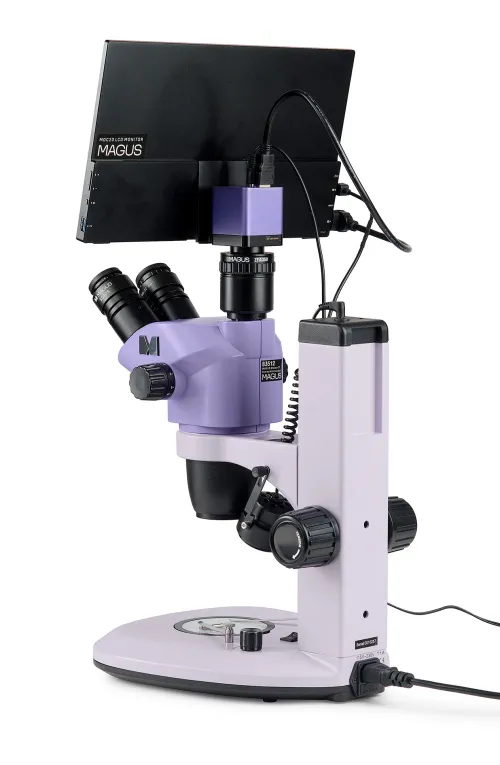 fotografie digitální stereomikroskop MAGUS Stereo D7T LCD BASE,  6