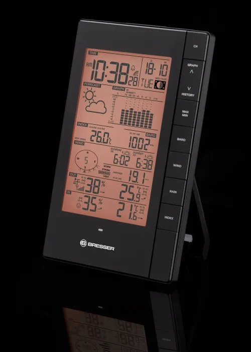 obrázek meteostanice Bresser PC s venkovním senzorem 5 v 1,  3