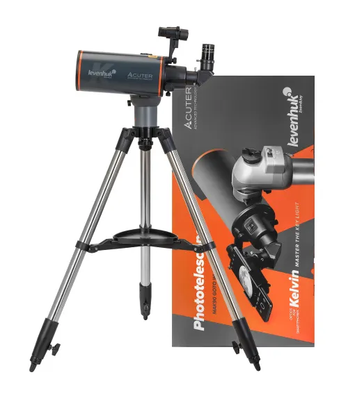 snímek fototeleskop Levenhuk Kelvin MAK90 AZ GOTO Wi-Fi,  2