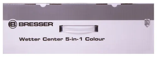 fotografie meteostanice Bresser 5v1 s barevným displejem, černá,  17