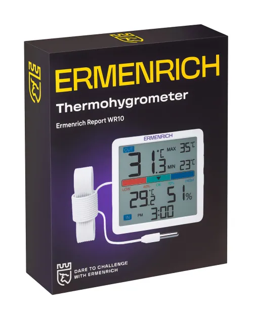 snímek termohygrometr Ermenrich Report WR10,  7