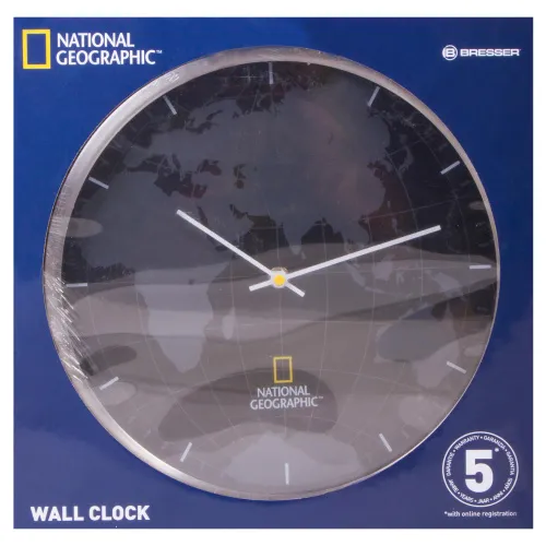 obrázek nástěnné hodiny Bresser National Geographic 30 cm,  7