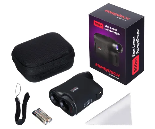 foto stavební laserový dálkoměr Ermenrich LR900,  2