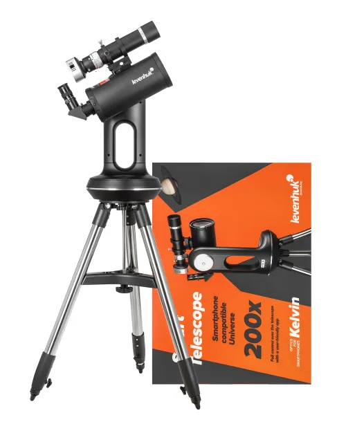 fotografie chytrý teleskop Levenhuk Kelvin Bright STM102,  2