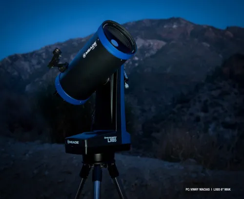 foto hvězdářský dalekohled Meade LX65 6'' MAK,  6
