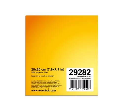 foto čisticí utěrka na optiku Levenhuk,  3